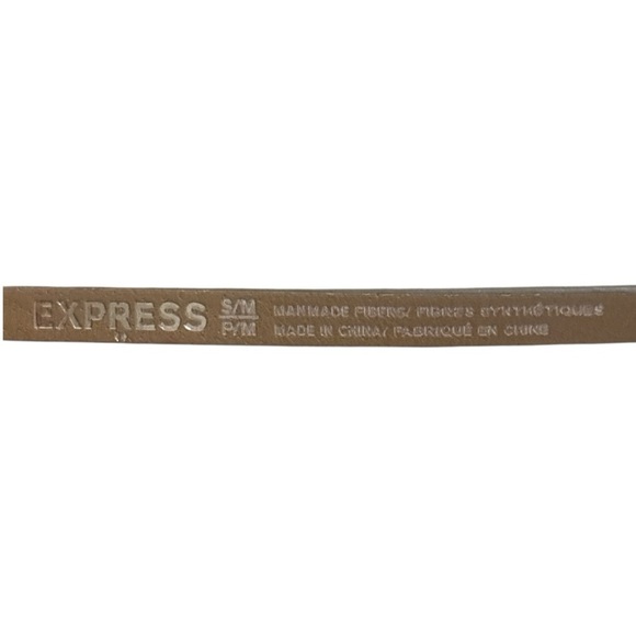 Express Silver O-Ring Belt - Picture 7 of 7